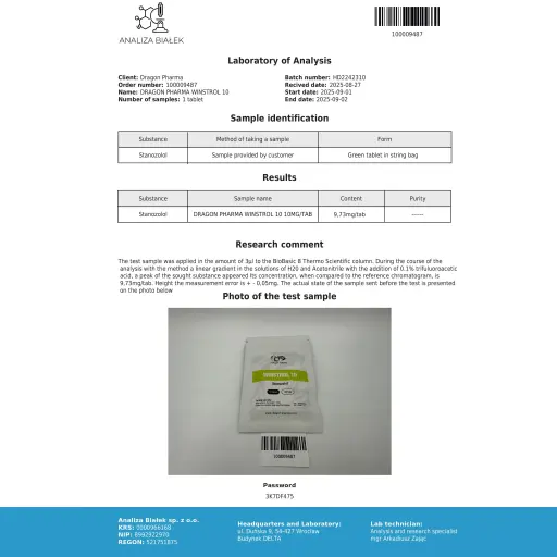 Winstrol 10 mg - Image 2